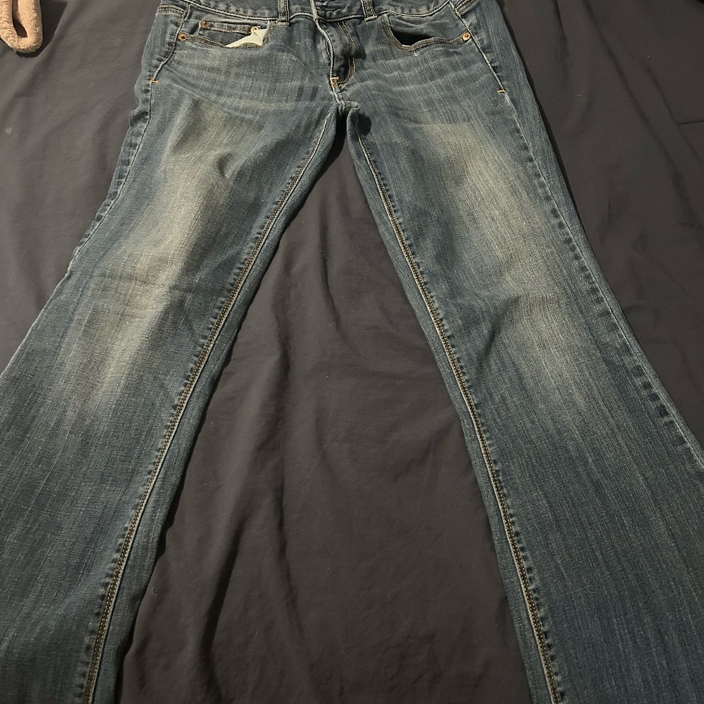 American Eagle Outfitters Dark Blue Flare Jeans